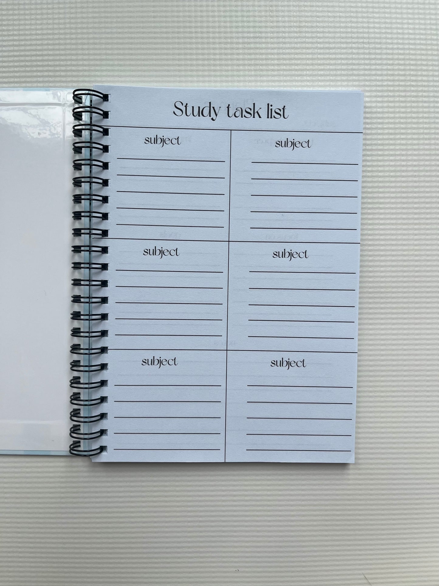 Study planner
