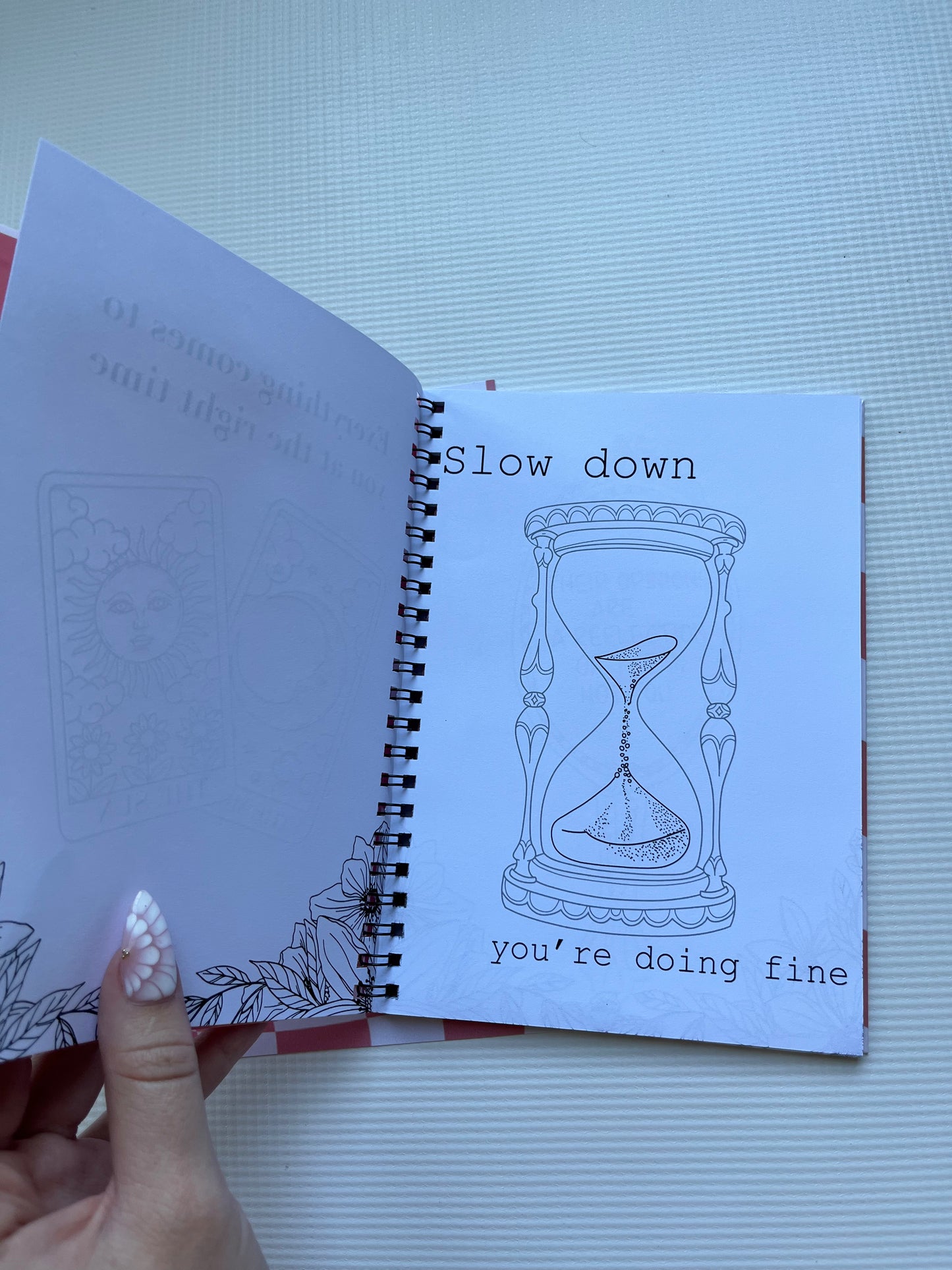 A coloring book full of happy thoughts & reminders