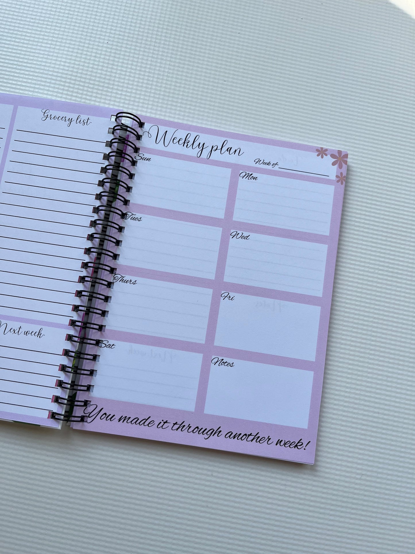 Bloom Weekly planner
