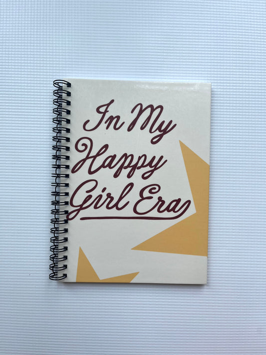 In my happy girl era notebook